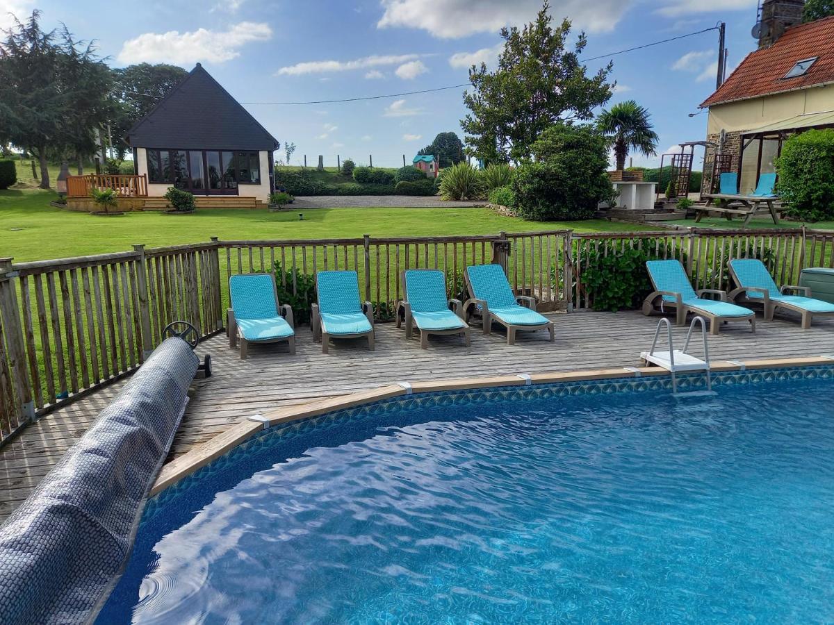 La Gasteboisiere With Swimming Pool And Games Room Le Mesnil-Adelee Экстерьер фото