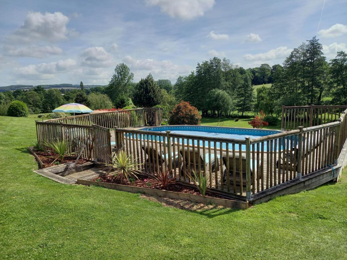La Gasteboisiere With Swimming Pool And Games Room Le Mesnil-Adelee Экстерьер фото