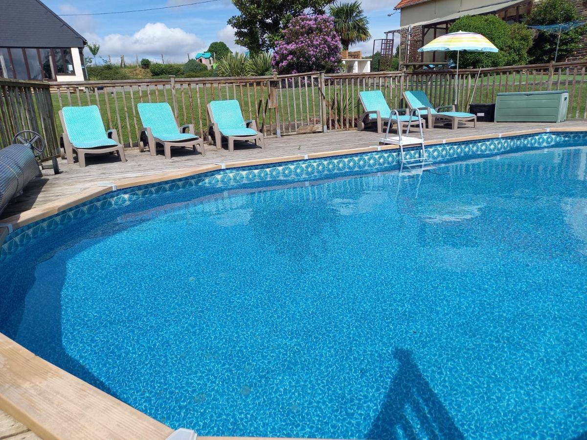La Gasteboisiere With Swimming Pool And Games Room Le Mesnil-Adelee Экстерьер фото